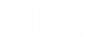 Şeffaf perde logo beyaz