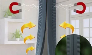 mıknatıslı şeffaf perde